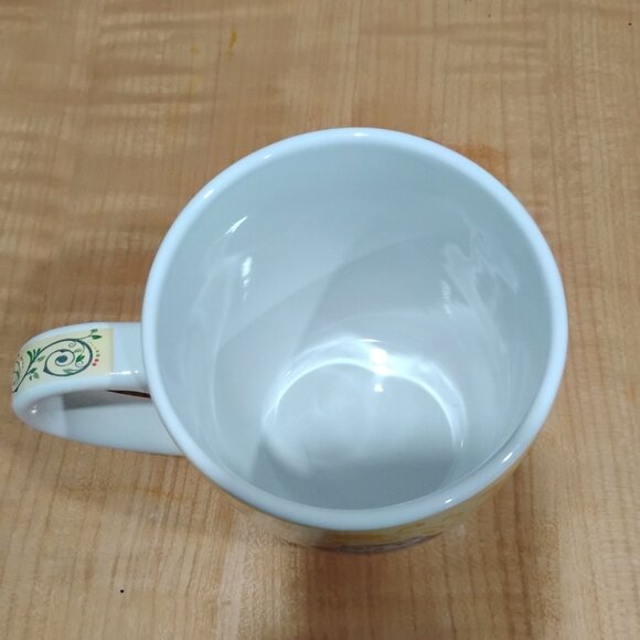 Debra Valencia Blue Harbor Collection Multi Color XL 24 Fl Oz Coffee Mug Owl - Picture 4 of 6